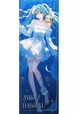 [Tapestry Wall scroll] Hatsune Miku x Rascal 2025 B2 half size from Japan