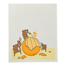 Mike Budai ?Orange? 2007 Limited (20/39) Art Print Singed