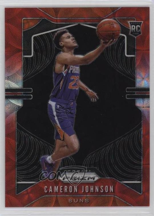 2019-20 Panini Prizm Rookie Choice Red Prizm 21/88 Cameron Johnson #257 0m89