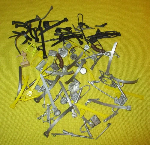 Vintage Original Marx Battle Of The Blue & Gray & Cavalry Small Accessories