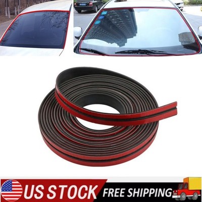 10Ft Rubber Seal Strip Car Roof Windshield Window Trim Edge Molding Protector