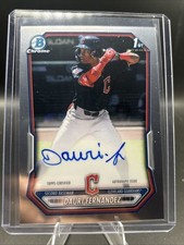2026 Bowman Chrome Dauri Fernandez 1st Auto CPA-DF - Cleveland Guardians