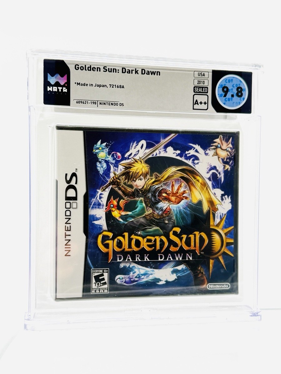 Golden Sun: Dark Dawn - Nintendo DS - sealed WATA 9.8 A++ - NOT