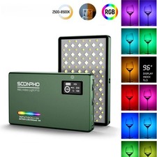 LED RGB Video Light Professional CRI Photographic Lighting 2500K-8500K Bi Color