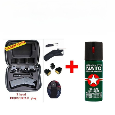 #ad #ad Pepper Spray And Stun Gun Combo W Rechargeable Flashlight $36.02