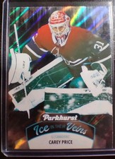 Carey Price Ice In Their Veins 2021-22 Parkhurst NHL Hockey #IV-10 Card