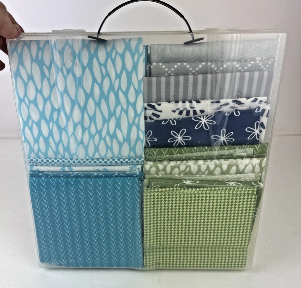 Lot of 20 Coordinating Cotton Fat Quarters from Connecting Threads - Image 3 of 4