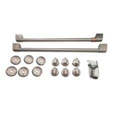 Cafe Range Front Control Electric Knobs/Handles - Brushed Stainless CXFCEHKPMSS