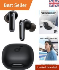 Auriculares inalámbricos P40i: cancelación de ruido adaptativa con tiempo de reproducción 60H y graves pesados