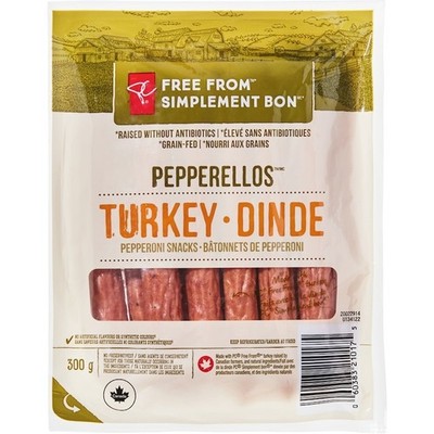 President's Choice Free From Turkey Pepperellos