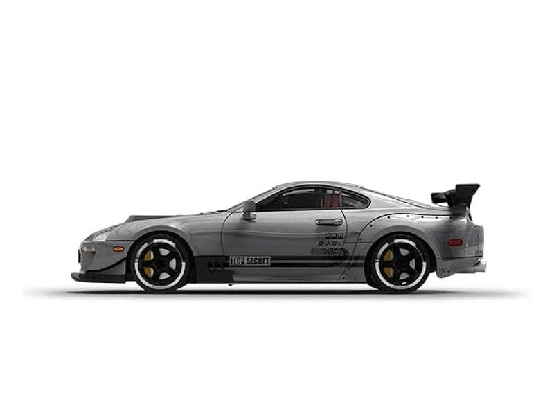 TOYOTA Supra (A80Z)  - silver / black - BSC 1:64 - Immagine 3 di 4