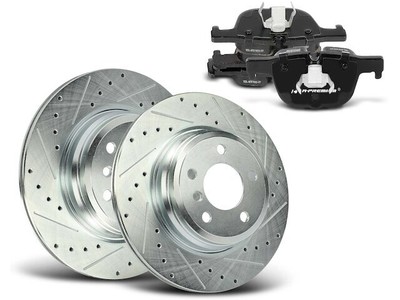 For 2014-2016 BMW 435i Brake Pad and Rotor Kit Rear APR 98245SBMY 2015 ...