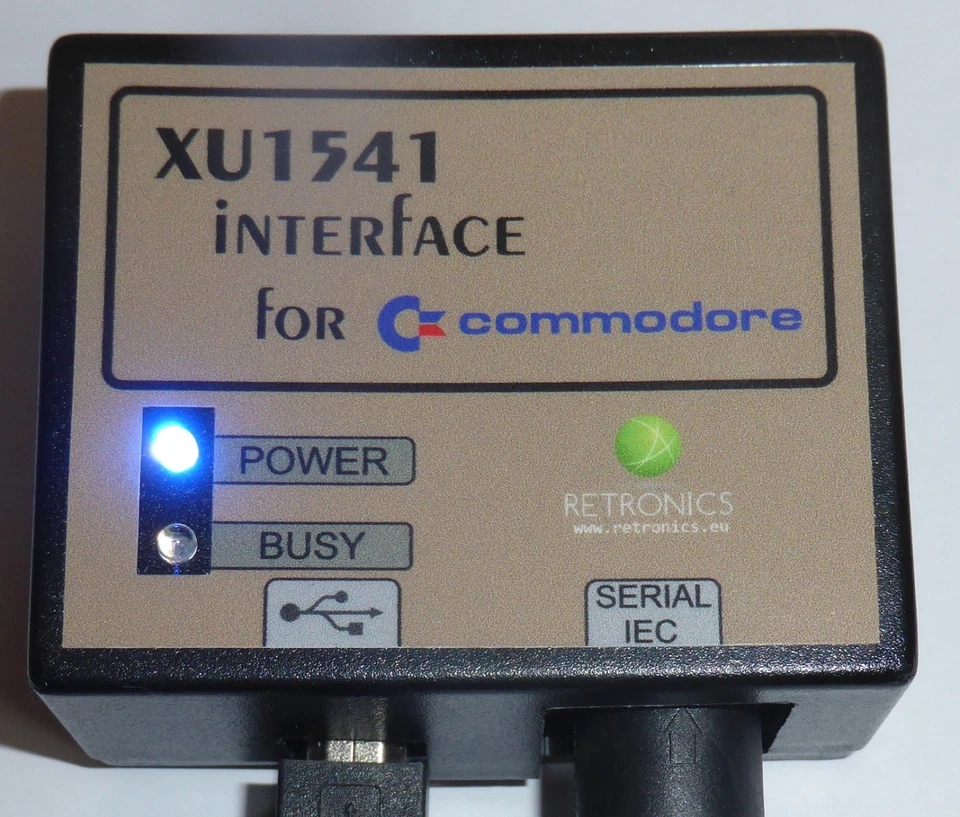 xu1541 für Commodore (schwarz)