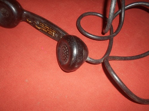 U.S.ARMY: 1952 for Military Radio BC-1000 SCR-300 Handset H-94/U 'SIGNAL CORPS' - Picture 15 of 22