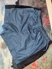 Vintage 90s Nike Embroidered Swoosh Windbreaker Shorts Men s Large