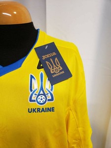 Joma Ukraine Official 21 Soccer Jersey Small Ebay