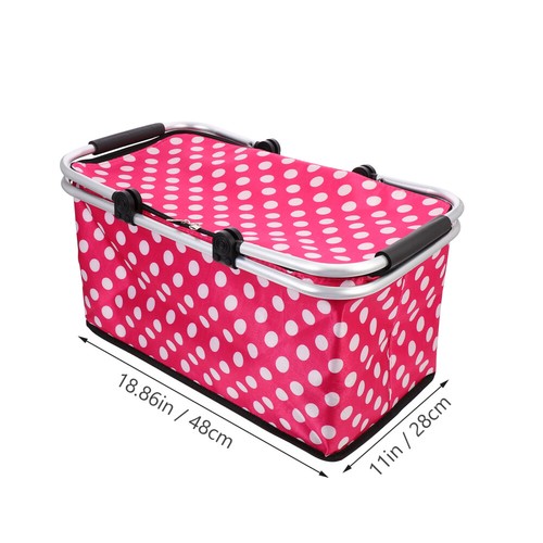 2 Pcs Isolierte Tasche Picknick-Isoliertasche Mittagsbeutel Für Den Outdoor - Bild 10 von 12