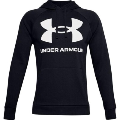 Under Armour Rival FL Hoodie Herren schwarz Größe UK Small (RefX24)