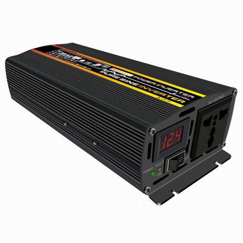 3000 W Peak Pure Sine Wave Inverter di potenza DC 12 V a AC 220 V convertitore display LCD - Foto 12 di 12