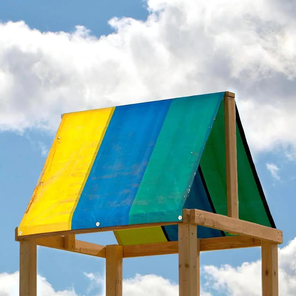 Juego Swing-N-Slide Toldo Kit Polietileno Multicolor Resistente al Molde Foto 4 de 4