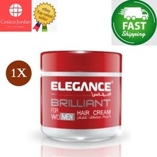 1 Pack X ELEGANCE GEL Brilliant Hair Cream-250 ml  FAST SHIPPING  