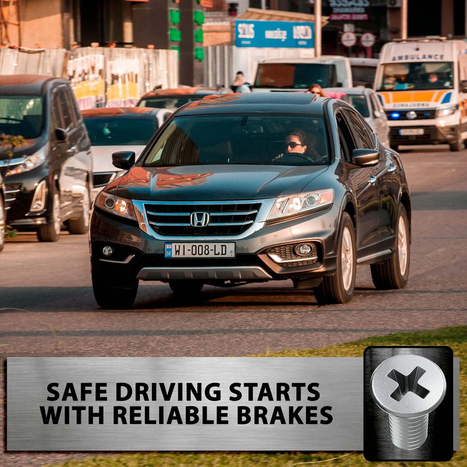 40Pcs Brake Disc Rotor Bolts Screws For Honda Accord Civic 93600-06014-0H NEW