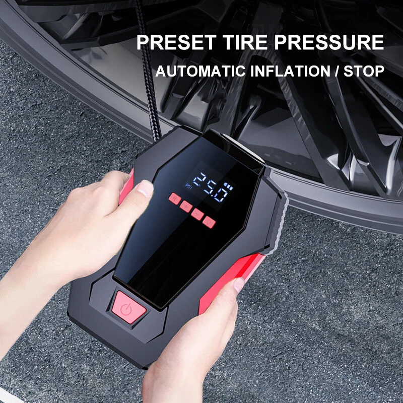 Buy Wholesale China Wireless Tire Pressure Digital Cordless Car Portable  Electric Inflation Pump & Portable Air Pump Tire Inflator at USD 12