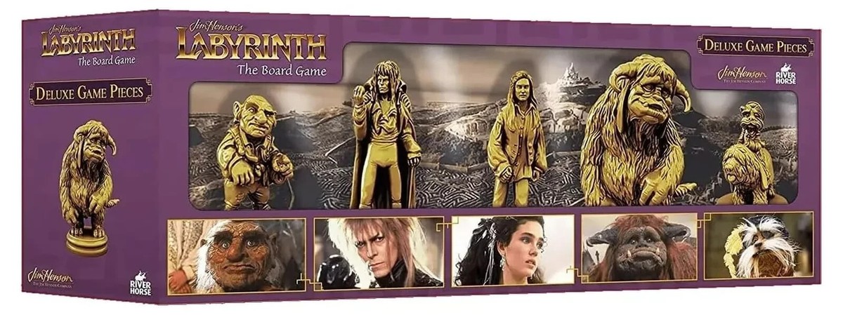 Jim Henson Labyrinth The Board Game DELUXE LARGE GAME PIECES