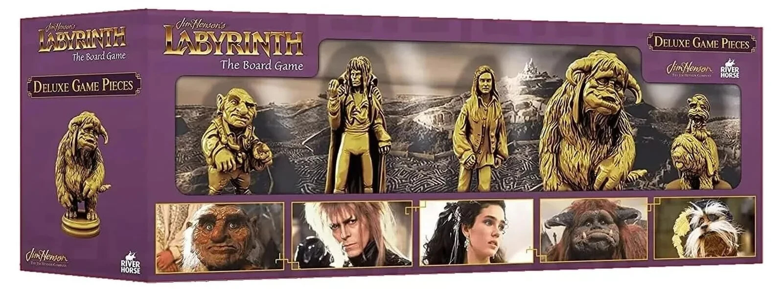 Jim Henson Labyrinth Board Game Deluxe Large Pieces