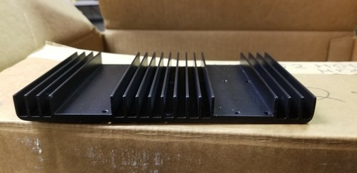 ABB Extruded Anodized Aluminum HeatSink 6.5" x 4" item id 1613C52H01 *NEW* - Picture 6 of 8