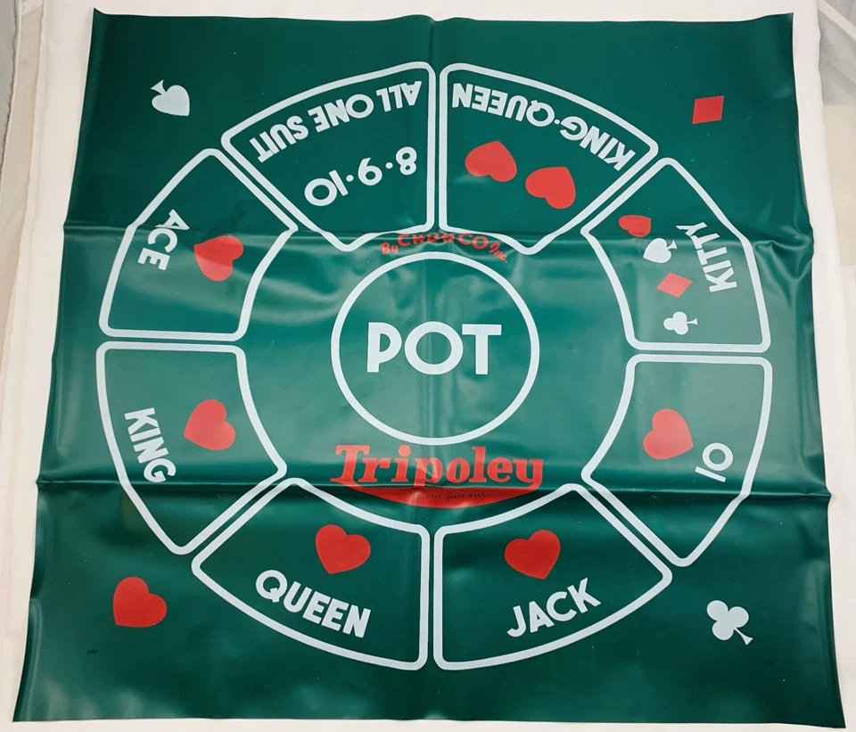 1969 Tripoley Mat by Cadaco in Great Condition FREE SHIPPING - Image 2 of 4