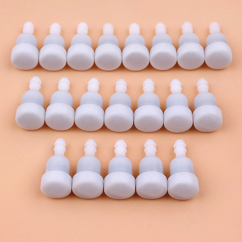 20 piezas Línea de combustible en tanque Ventilación Ajuste Eco Recortadoras Weed Wackers Motosierra Recortadora Nuevo Foto 3 de 4