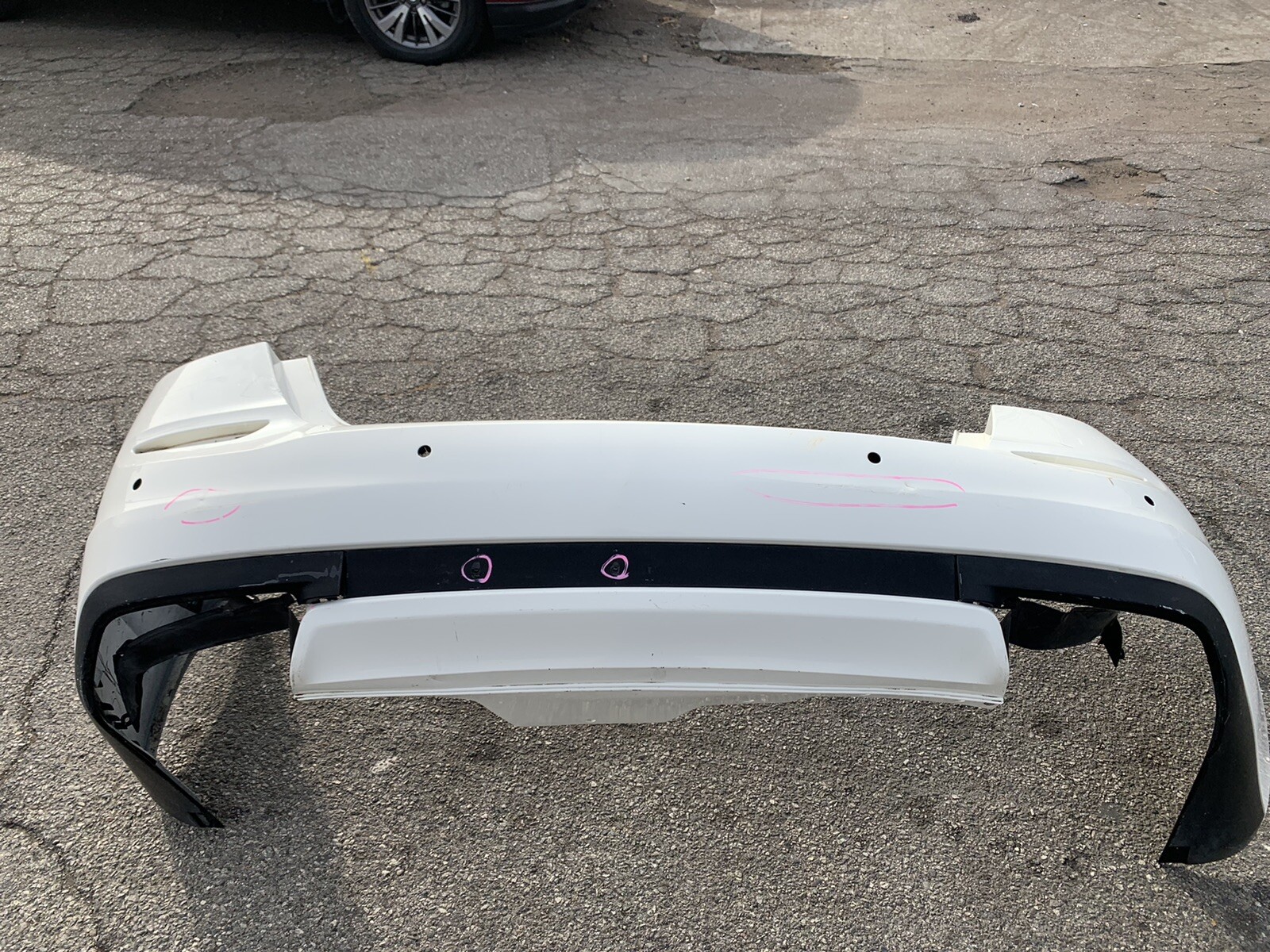 MASERATI QUATTROPORTE REAR BUMPER 2014 2015 2016 2017 OEM