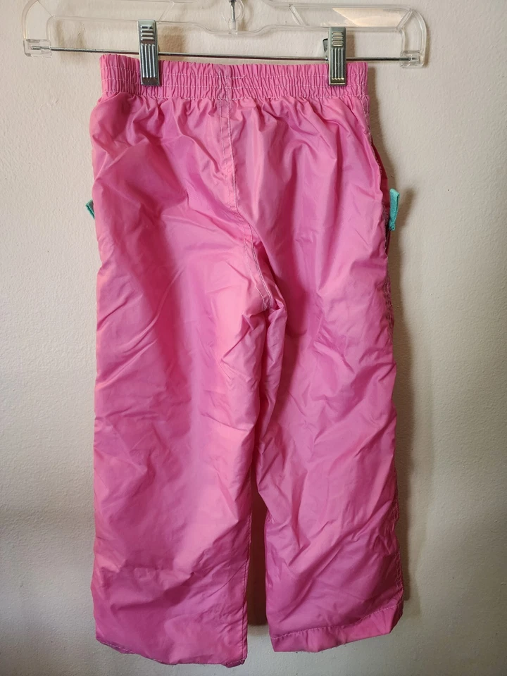 Circo X/S 4/5 100% Nylon Rosa Pantalones de Nieve Niñas Ropa Foto 2 de 3