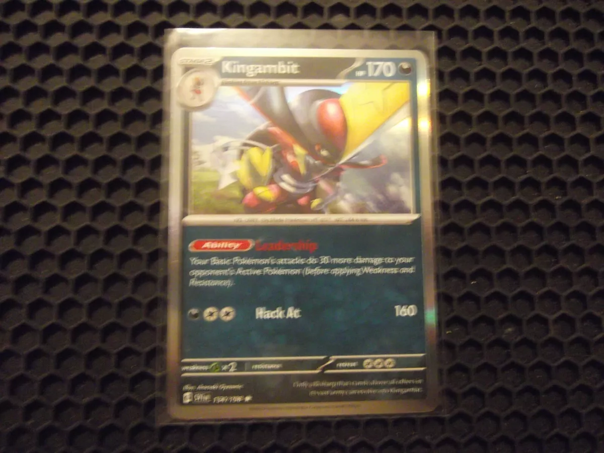 Kingambit 134/198 * SCARLET & VIOLET ENGLISH * ULTRA RARE HOLO POKEMON CARD  TCG