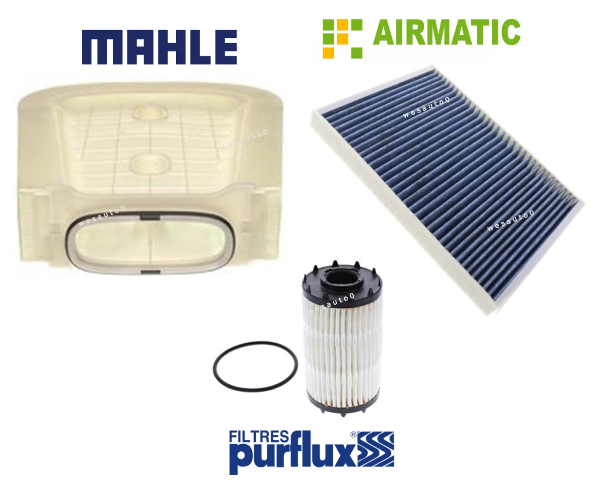 LX 194 MAHLE Filtre à air 127,5 mm, Cartouche filtrante pour