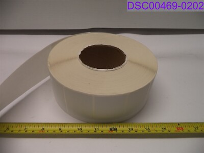 Qty = 5 Rolls: Reliance Labels 2-1/2'' x 1-3/4'' P/N MO055059