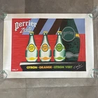 Original VILLEMOT poster for PERRIER ZESTE circa 1987- 54.7 x 76.1 cm