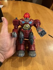 M.A.R.S. Motorized Attack Robo Squad Loose 7" Walking Robot Hap-P-Kid Works 