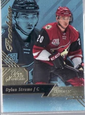 2016-17 FLEER SHOWCASE DYLAN STROME FLAIR SHOWCASE ROOKIE CARD COYOTES