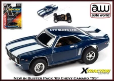 Auto World '69 Chevy Camaro SS Release 35 Xtraction SC 373 Also Fits AW, AFX