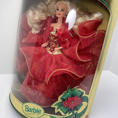 1993 HAPPY HOLIDAYS BARBIE Christmas Special Edition #10824 Mattel