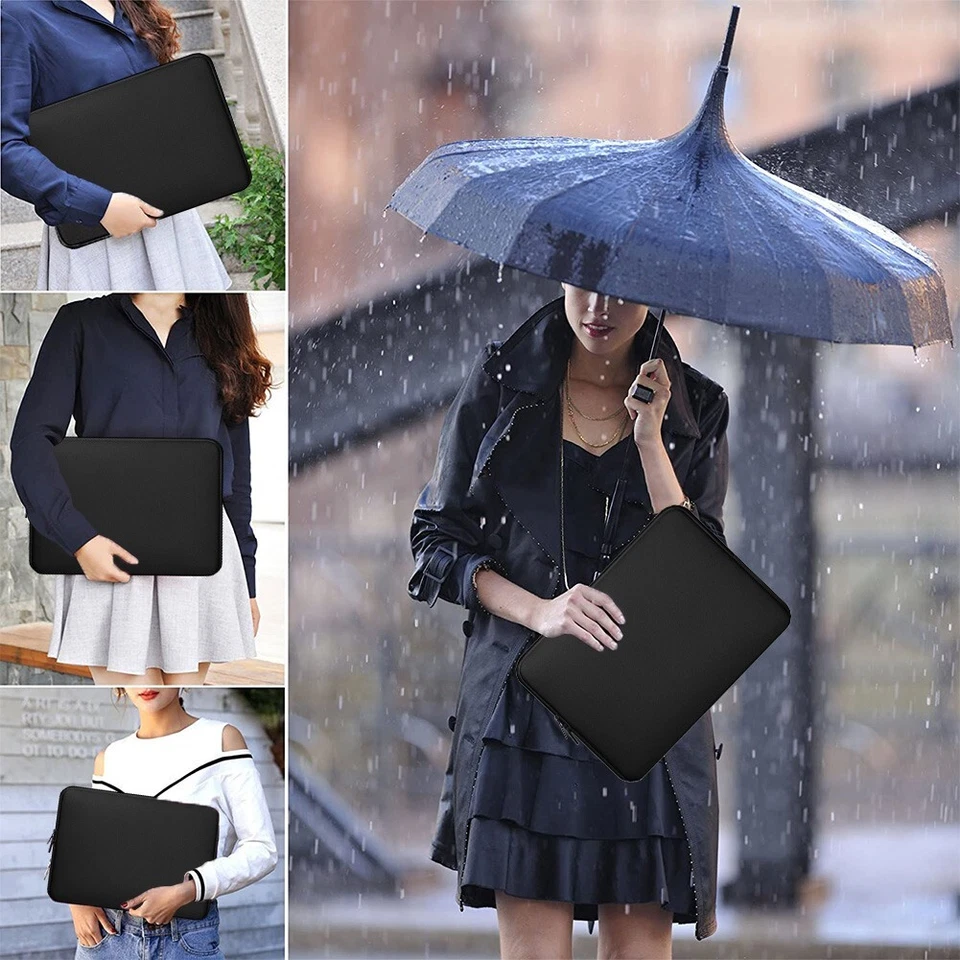 Waterproof Laptop Sleeve Case Carry Bag Notebook For Macbook Lenovo Dell HP ASUS - image 4 of 4