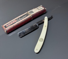 Rasoio dritto DORKO 8/10” n.27 SOLINGEN vintage raro