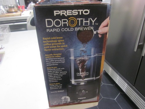 Presto Dorthy Rapid Cold Brewer - NEW - - Picture 4 of 5