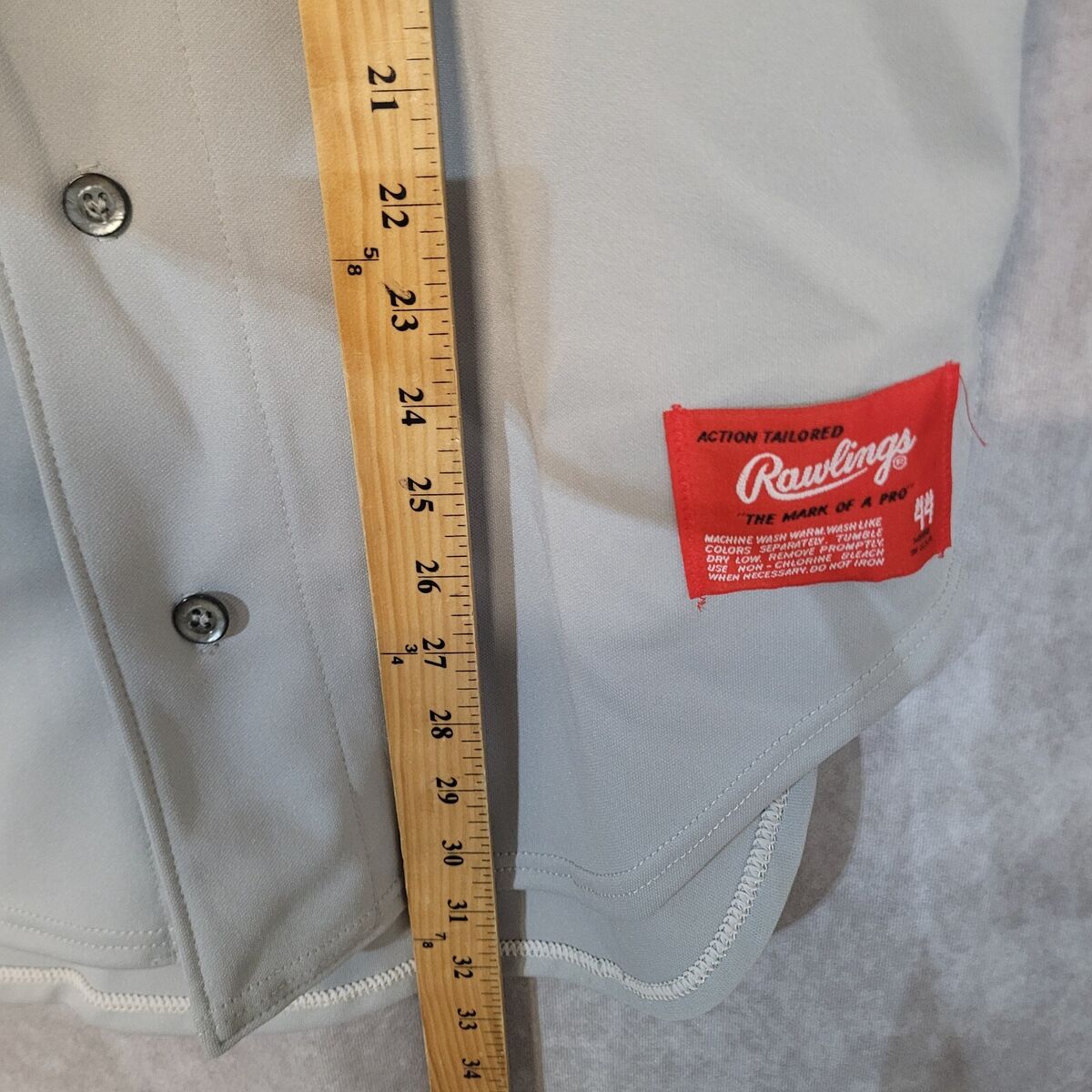 Rare Vintage 80s Rawlings MLB New York Yankees Gray Away Rare Vintage 80s Rawlings MLB New York Yankees Gray Away