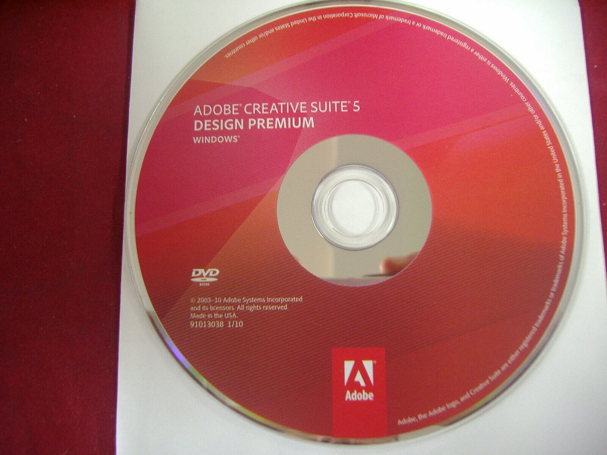 DTM・DAW Adobe Creative Suite 5 Design premium Adobe Creative