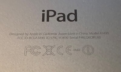 ipad mini 2 mit Hülle für Ersatzteile oder Reparatur