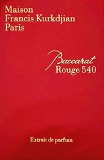 MAISON FRANCIS KURKDJIAN BACCARAT ROUGE 540 EXTRAIT DE PARFUM SPRAY 3 x 0.37 oz