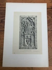 1881- 2 litho ( s. kensington museum ) panel carved oak ( office of works )